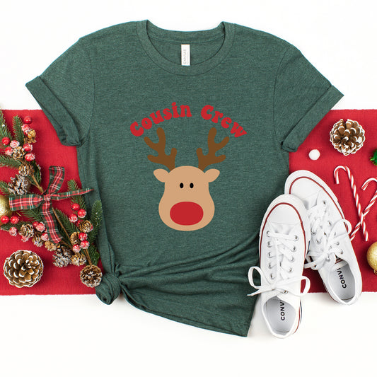 Cousin Crew Reindeer | Youth Graphic Short Sleeve Tee