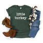 Little Turkey Typewriter | Toddler Short Sleeve Crew Neck