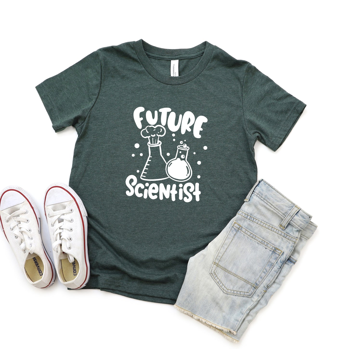 Future Scientist | Youth Graphic Short Sleeve Tee