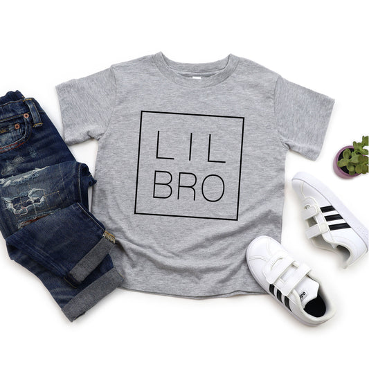 Lil Bro Square | Toddler Graphic Short Sleeve Tee