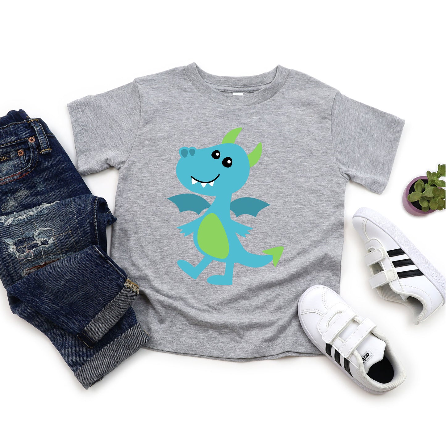 Blue Dragon | Toddler Graphic Short Sleeve Tee