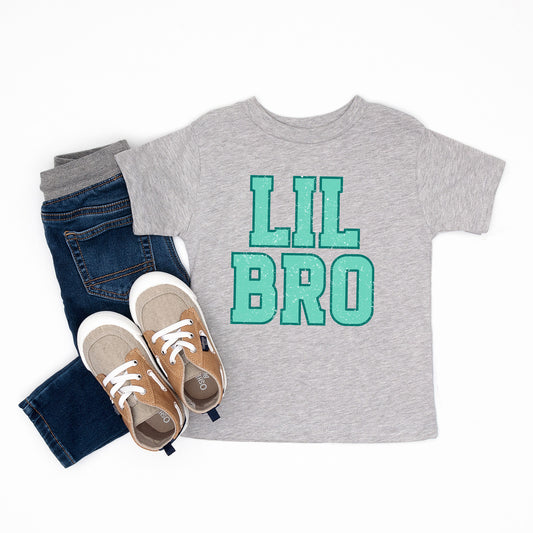 Lil Bro Distressed | Toddler Graphic Short Sleeve Tee