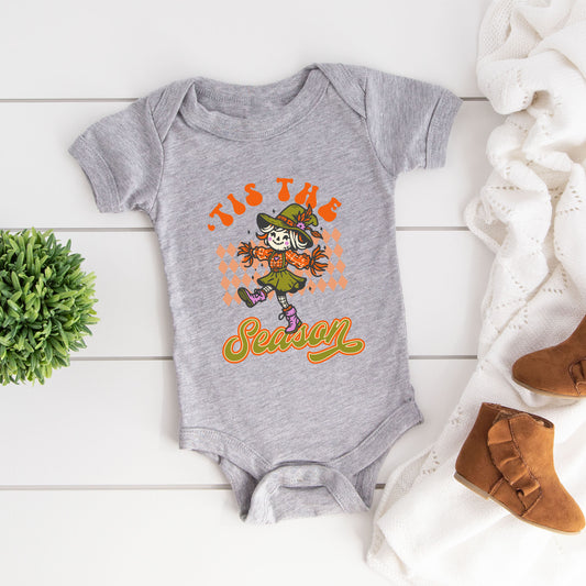 Tis The Season Scarecrow | Baby Graphic Short Sleeve Onesie