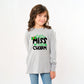 Little Miss Lucky Charm | Youth Graphic Long Sleeve Tee