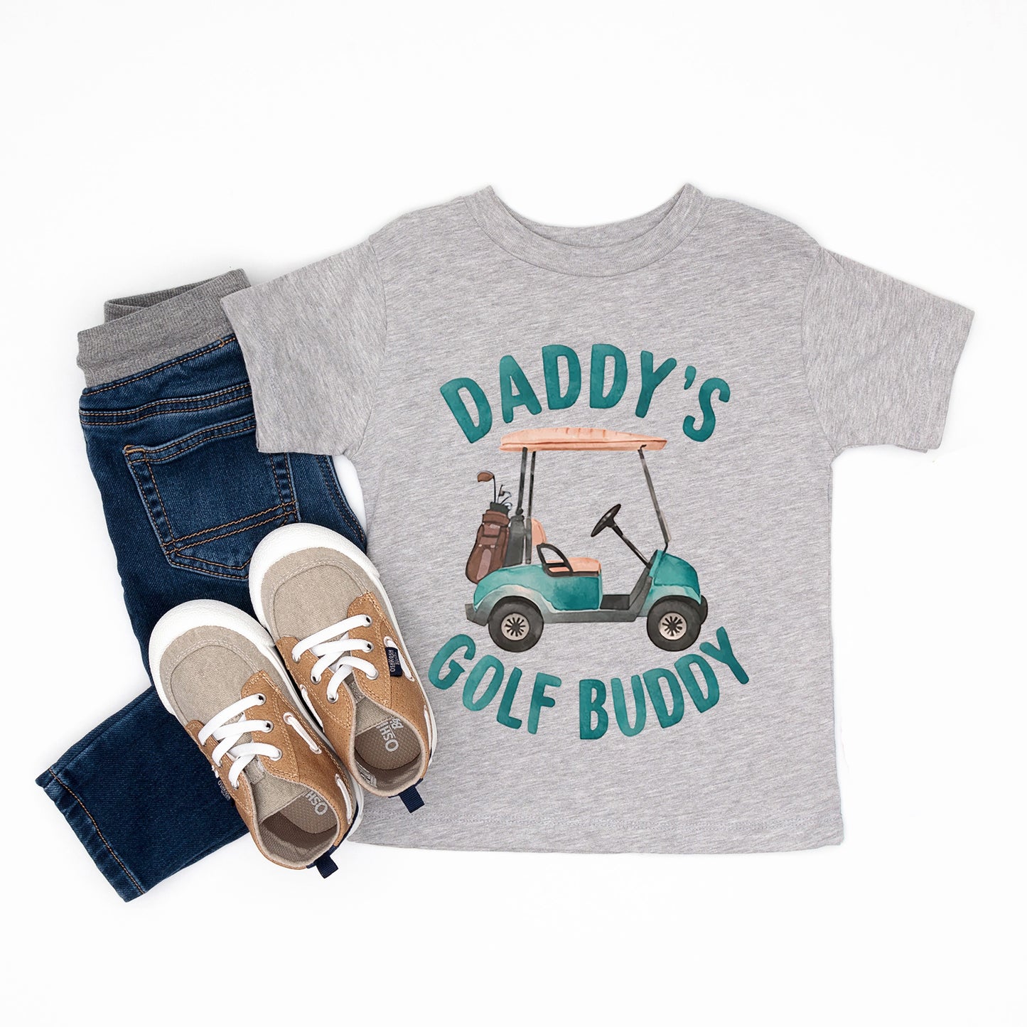 Daddy's Golf Buddy | Toddler Graphic Short Sleeve Tee