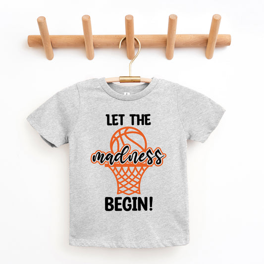 Basketball Madness Hoop | Youth Graphic Short Sleeve Tee