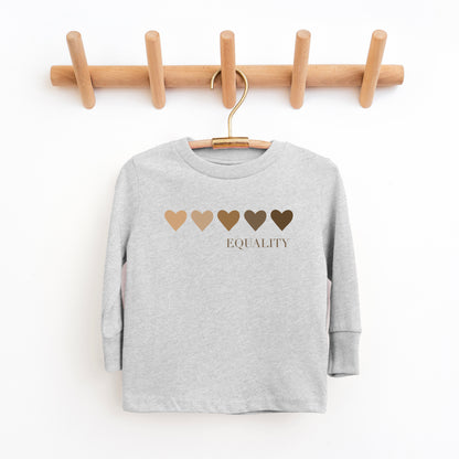 Equality | Toddler Graphic Long Sleeve Tee