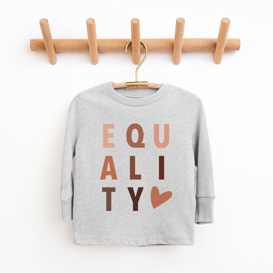 Equality Heart | Toddler Graphic Long Sleeve Tee