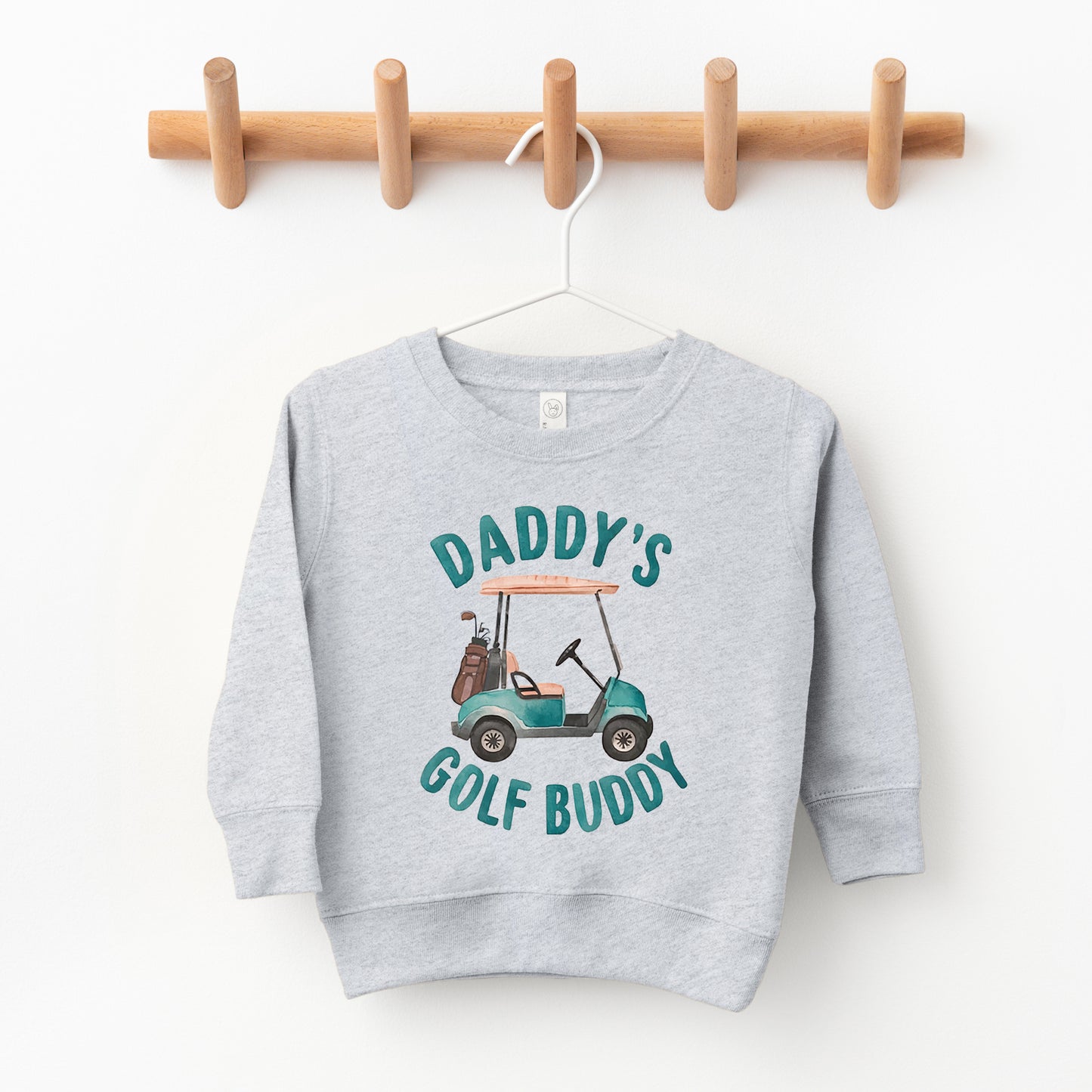 Daddy's Golf Buddy | Toddler Graphic Sweatshirt