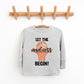 Basketball Madness Hoop | Toddler Graphic Long Sleeve Tee