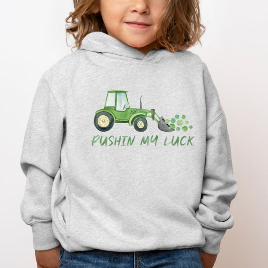 Pushin My Luck | Toddler Graphic Hoodie