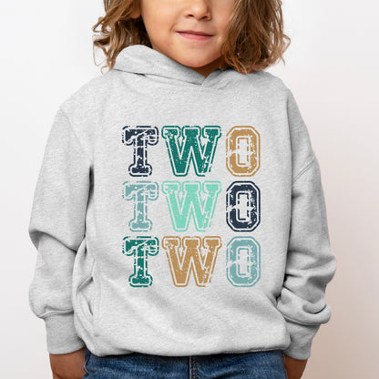 Two Two Two | Toddler Graphic Hoodie