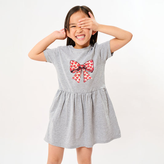 Coquette Hearts | Toddler Graphic Dress