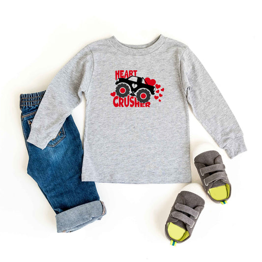 Heart Crusher | Toddler Graphic Long Sleeve Tee