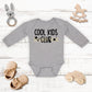 Cool Kids Club | Baby Graphic Long Sleeve Onesie