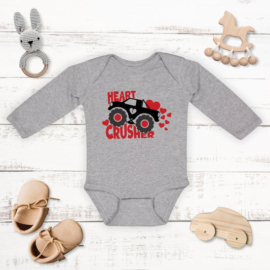 Heart Crusher | Baby Graphic Long Sleeve Onesie