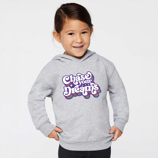 Chase Your Dreams Retro | Toddler Graphic Hoodie