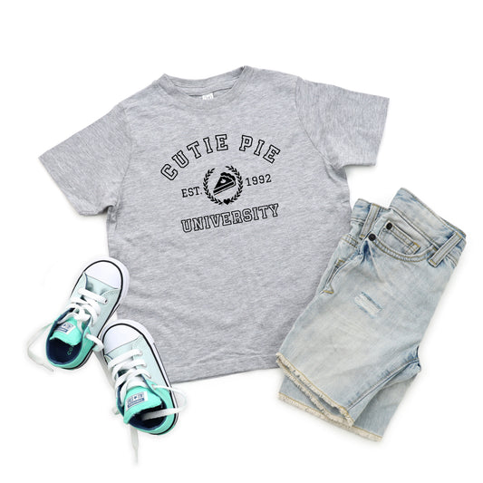 Cutie Pie University | Toddler Graphic Short Sleeve Tee