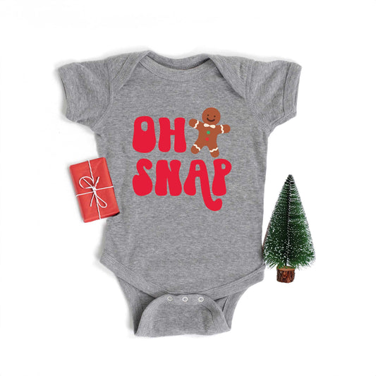 Oh Snap | Baby Graphic Short Sleeve Onesie