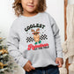 Coolest Reindeer At The Pole | Toddler Graphic Sweatshirt