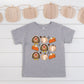 Turkey Pumpkin Pie Grid | Youth Graphic Short Sleeve Tee