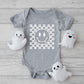 Halloween Bat Smiley Face | Baby Graphic Short Sleeve Onesie