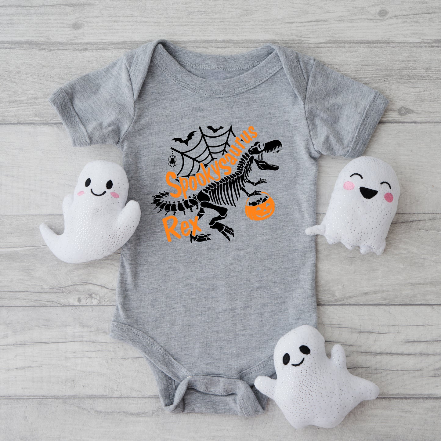 Spookysaurus | Baby Graphic Short Sleeve Onesie