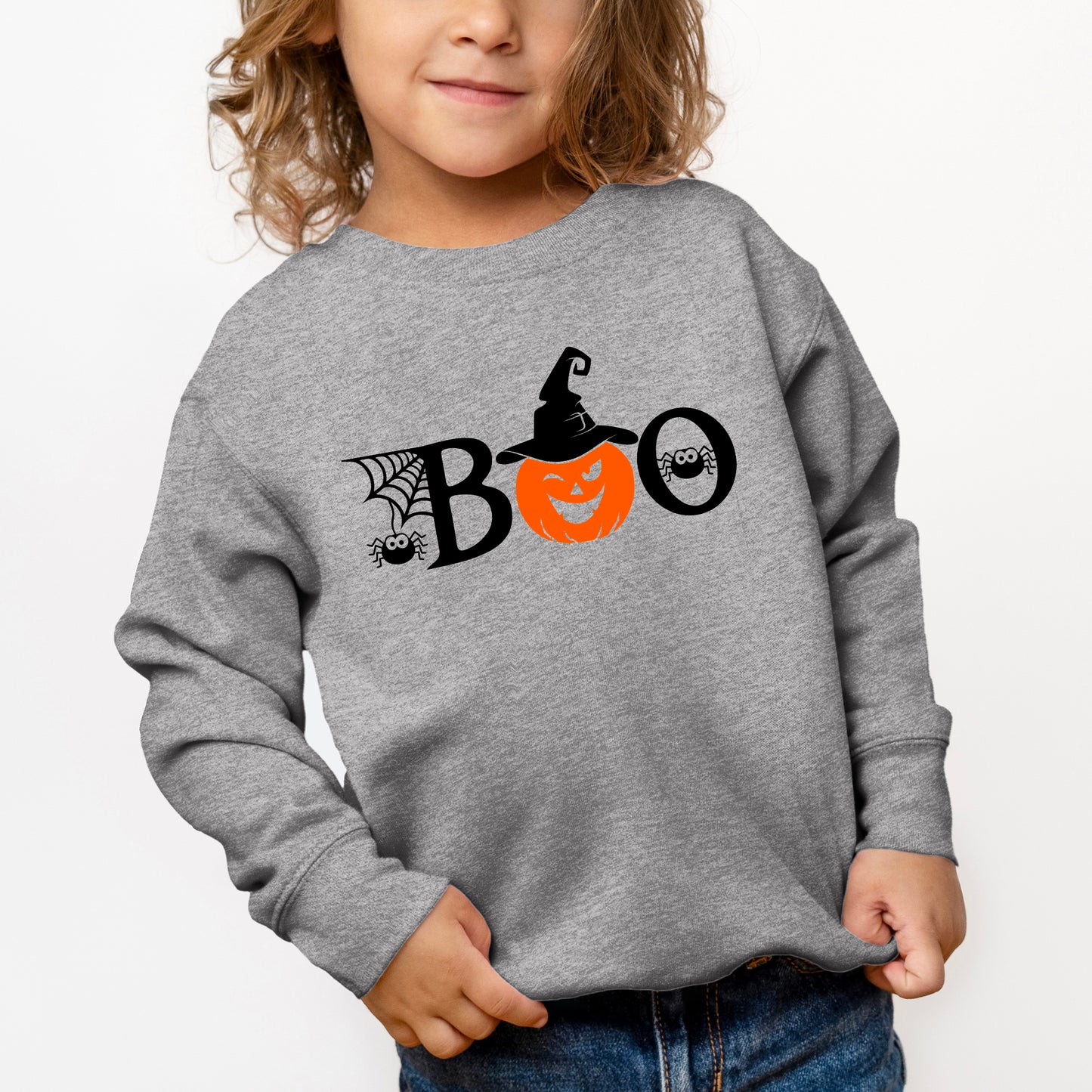 Boo Pumpkin | Toddler Graphic Sweatshirt