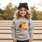 Team Halftime Distressed - Maroon | Toddler Graphic Sweatshirt