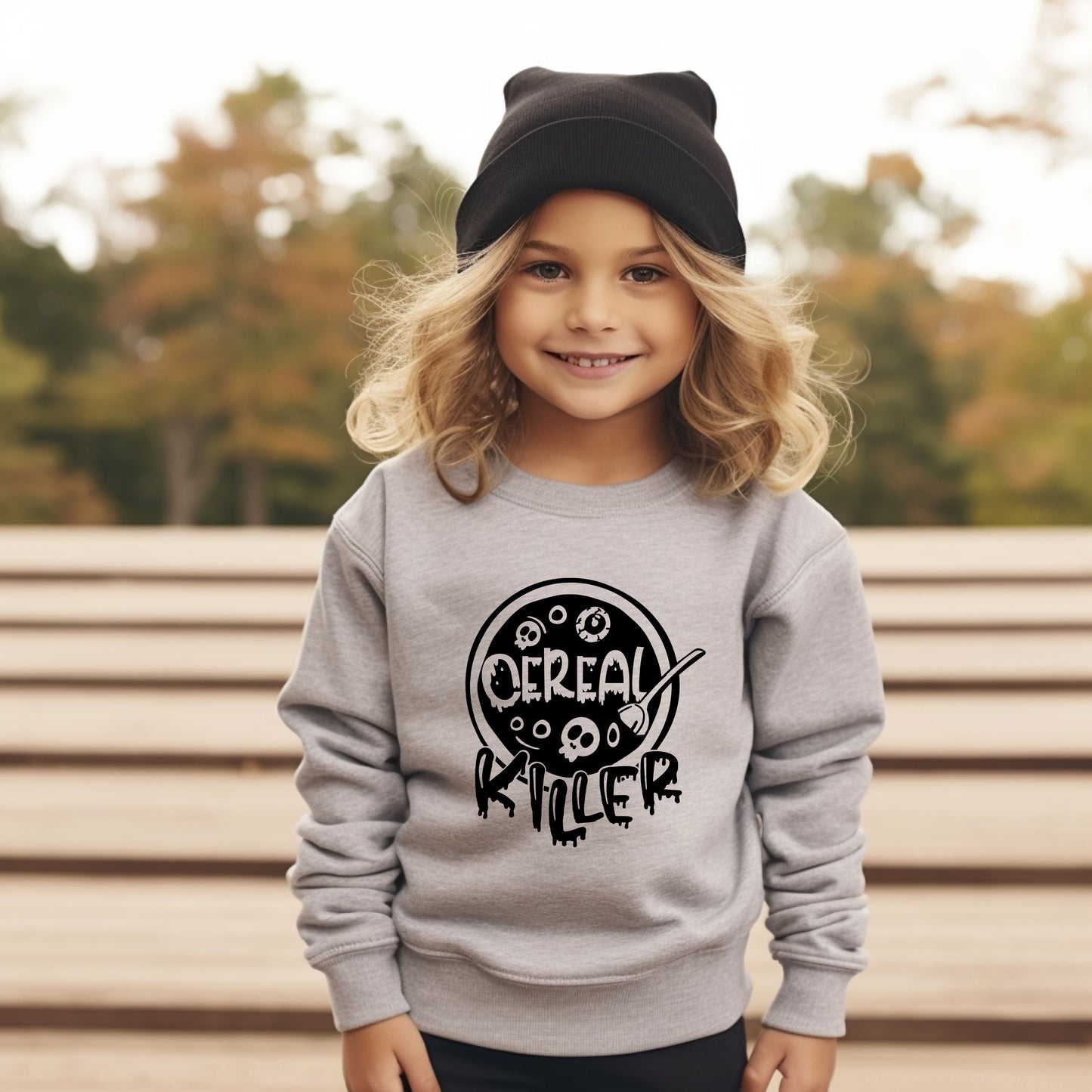 Cereal Killer | Toddler Graphic Sweatshirt