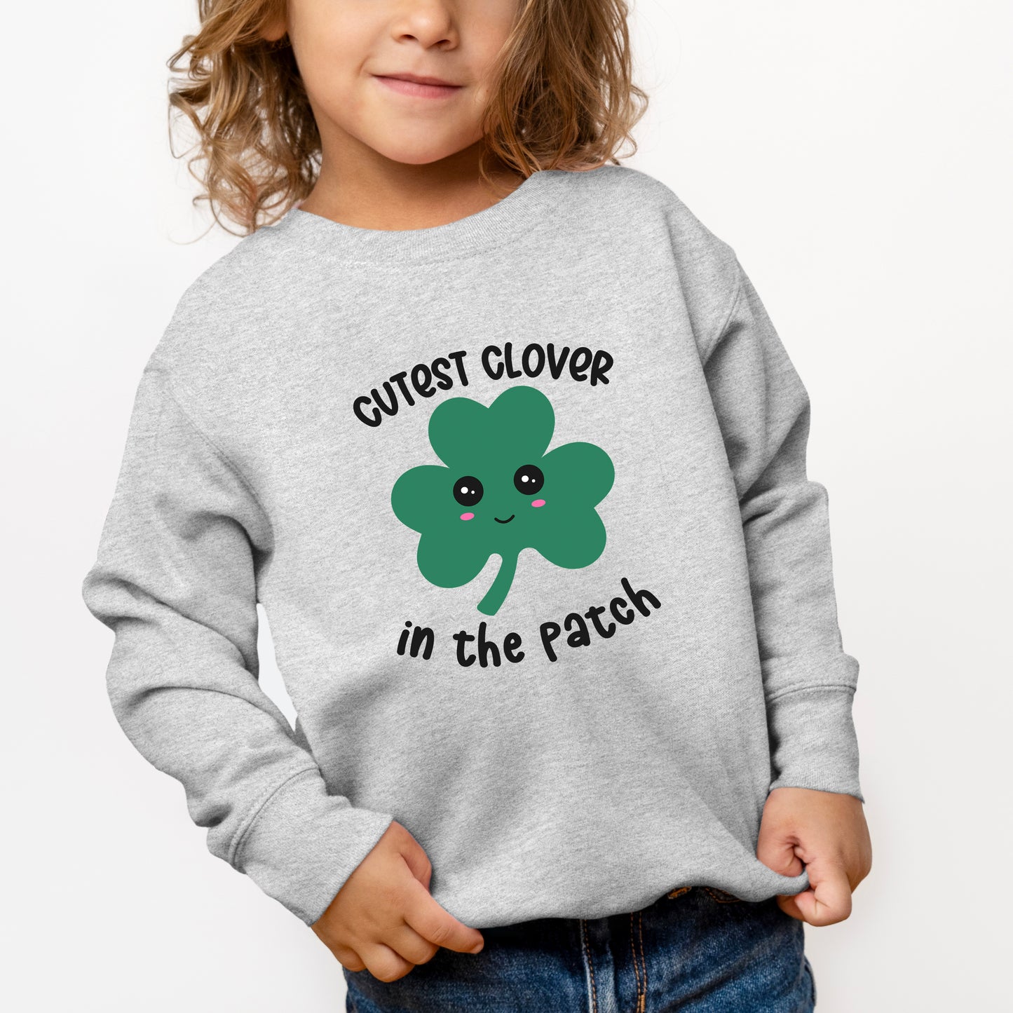 Cutest Clover | Toddler Graphic Sweatshirt