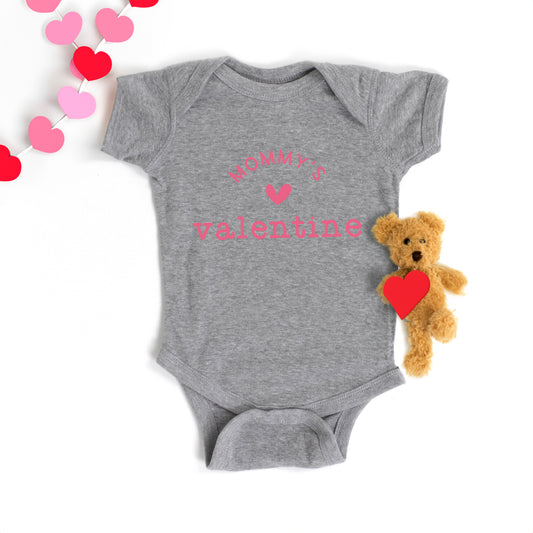 Mommy's Valentine | Baby Graphic Short Sleeve Onesie