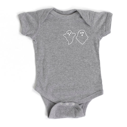 Boho Ghost Mini | Baby Graphic Short Sleeve Onesie