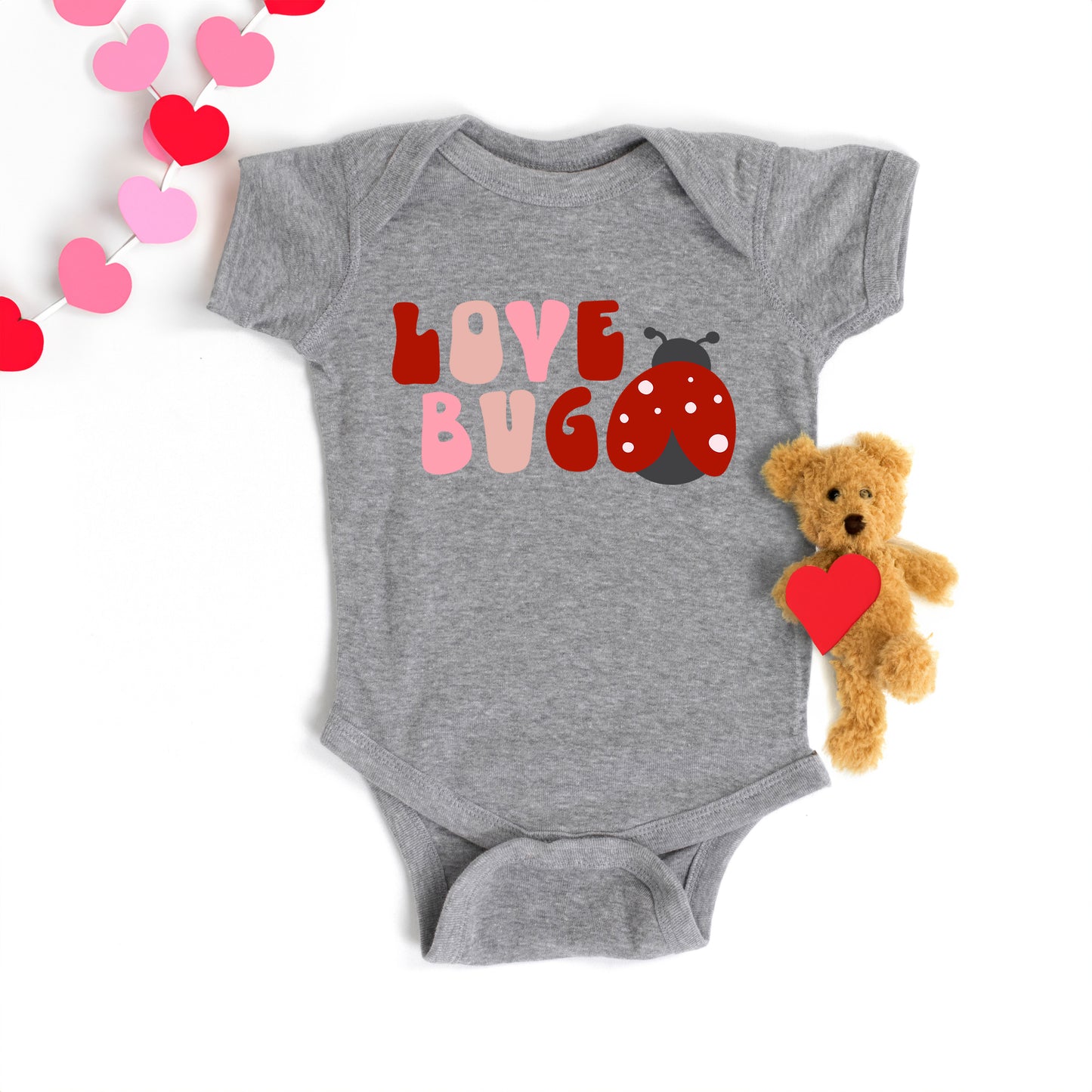 Love Bug Retro | Baby Graphic Short Sleeve Onesie