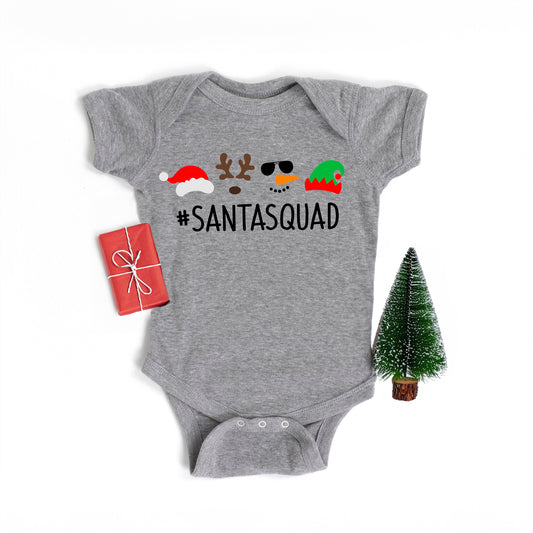 Santa Squad | Baby Graphic Short Sleeve Onesie