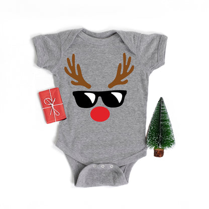 Reindeer Boy | Baby Graphic Short Sleeve Onesie