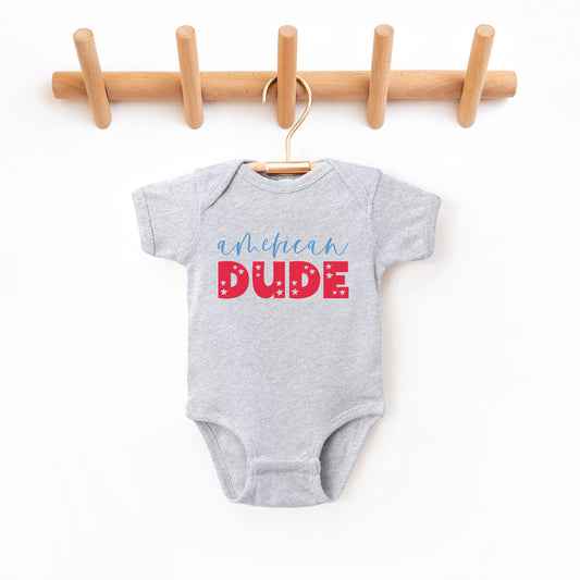 American Dude Pastel | Baby Graphic Short Sleeve Onesie