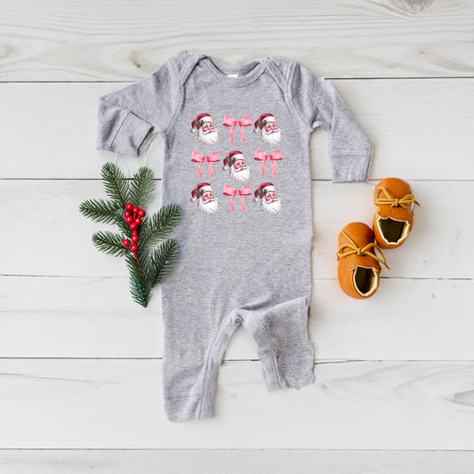 Coquette Santa Chart | Baby Graphic Romper