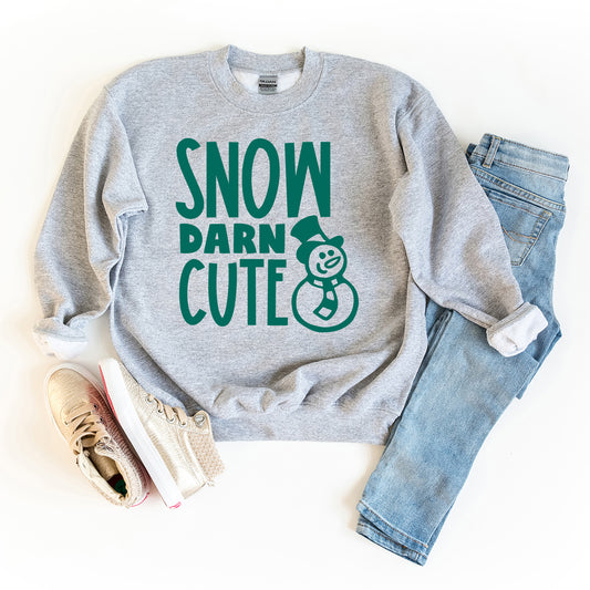 Snow Darn Cute | Youth Graphic Sweatshirt