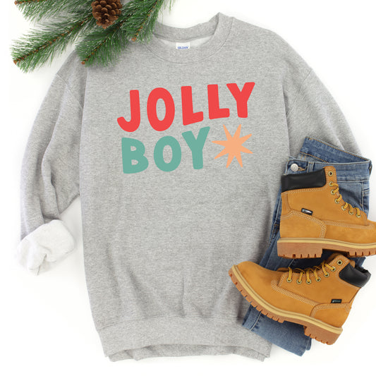 Jolly Boy Star | Youth Graphic Sweatshirt