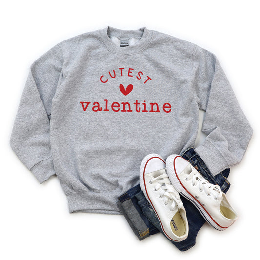 Cutest Valentine | Youth Graphic Sweatshirt