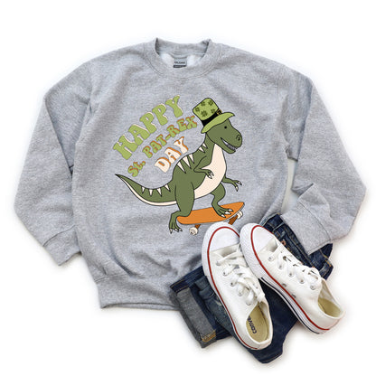 Happy St. Pat-Rex Day | Youth Sweatshirt