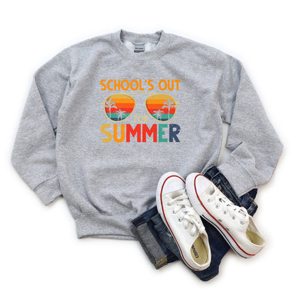 School's Out Sunglasses | Youth Graphic Sweatshirt