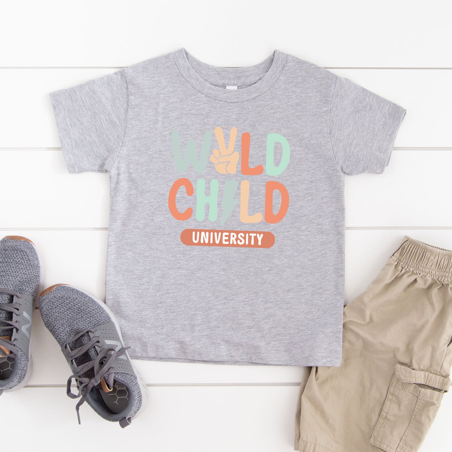 Wild Child Peace | Toddler Graphic Short Sleeve Tee