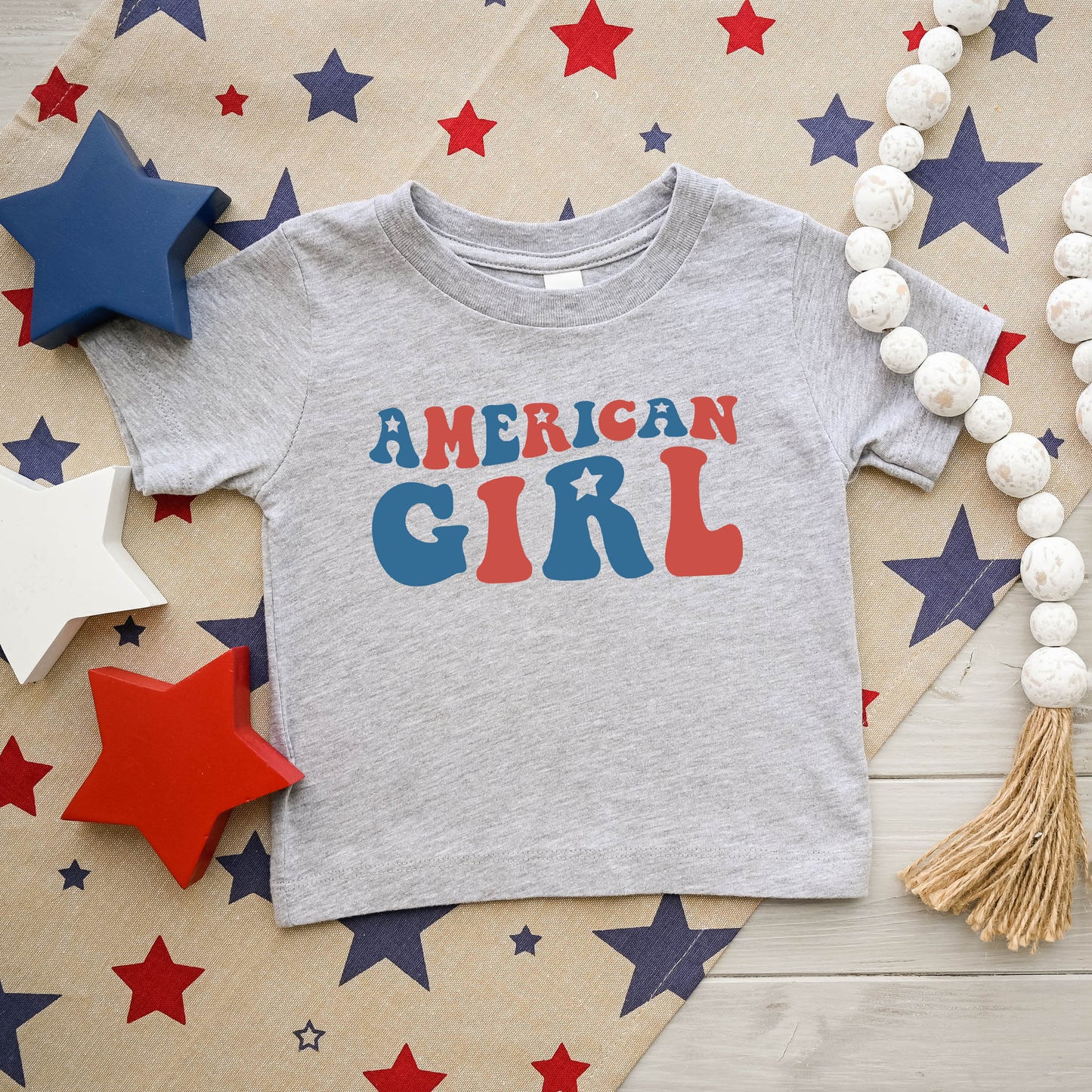 American Girl Stars | Toddler Graphic Short Sleeve Tee