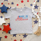Made In America Stars And Stripes | Toddler Graphic Short Sleeve Tee