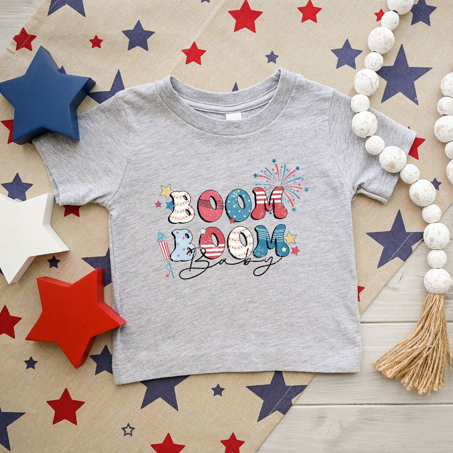 Boom Boom Baby | Youth Graphic Short Sleeve Tee