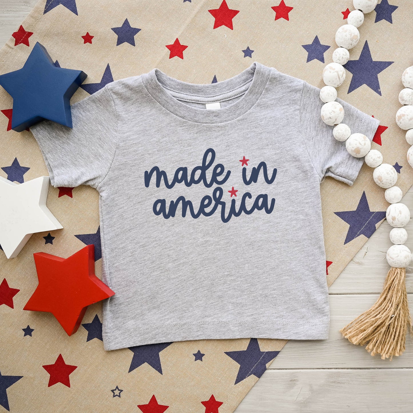 Made In America Stars | Youth Graphic Short Sleeve Tee