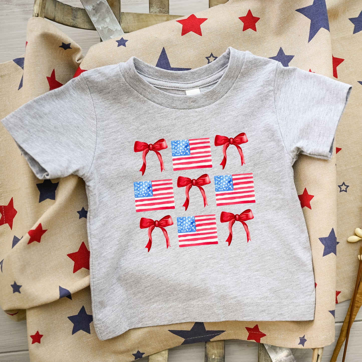 Coquette Flags Chart | Toddler Graphic Short Sleeve Tee