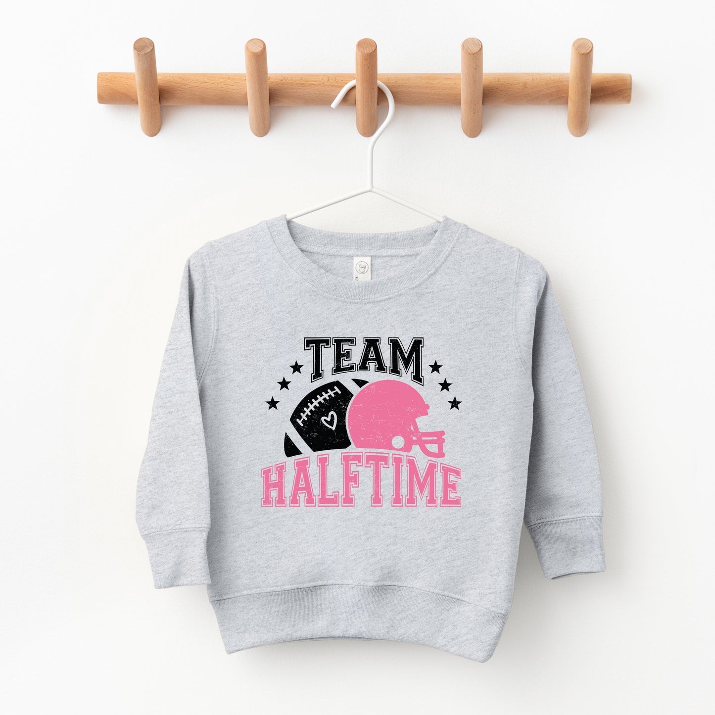 Team Halftime Distressed | Toddler Graphic Sweatshirt